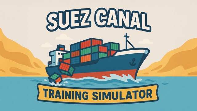 Suez Canal Training Simulator Screenshot